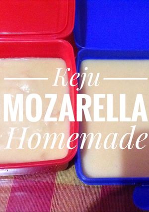 Foto resep Keju mozarella homemade