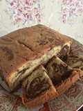 Marble butter cake