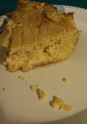 A picture of Sauerkraut Pie.