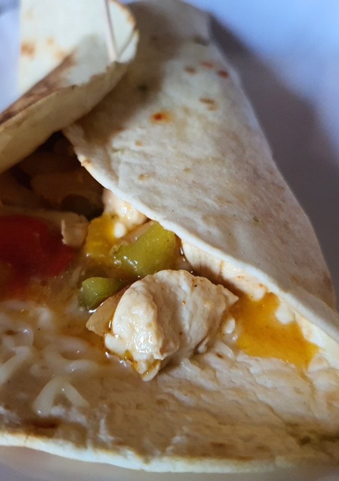 Una foto de Fajitas de pollo