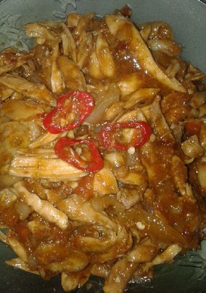 Foto resep Ayam suwir pedas manis
