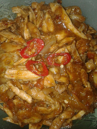 Resep Ayam suwir pedas manis, Sempurna
