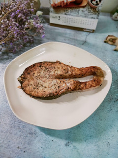 氣炸鮭魚 的食譜成品照片