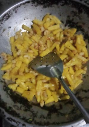 Foto resep Nanas Udang Pedas Manis