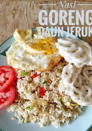 Foto resep Nasi Goreng Daun Jeruk