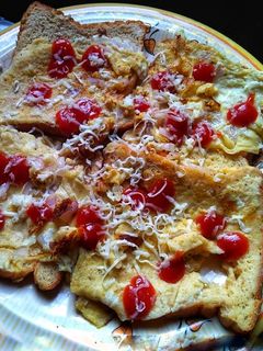 এগ চীজ টোস্ট (egg cheese toast recipe in Bengali) রেসিপির প্রধান ছবি