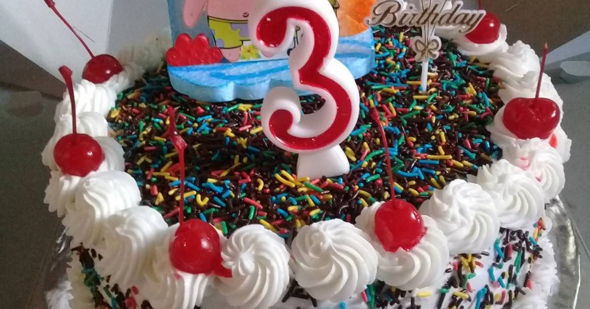 Resep Kue Ulang Tahun Sederhana Oleh Aurel Fenysia Cookpad