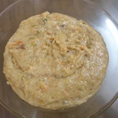 A picture of Panch Ratna halwa.