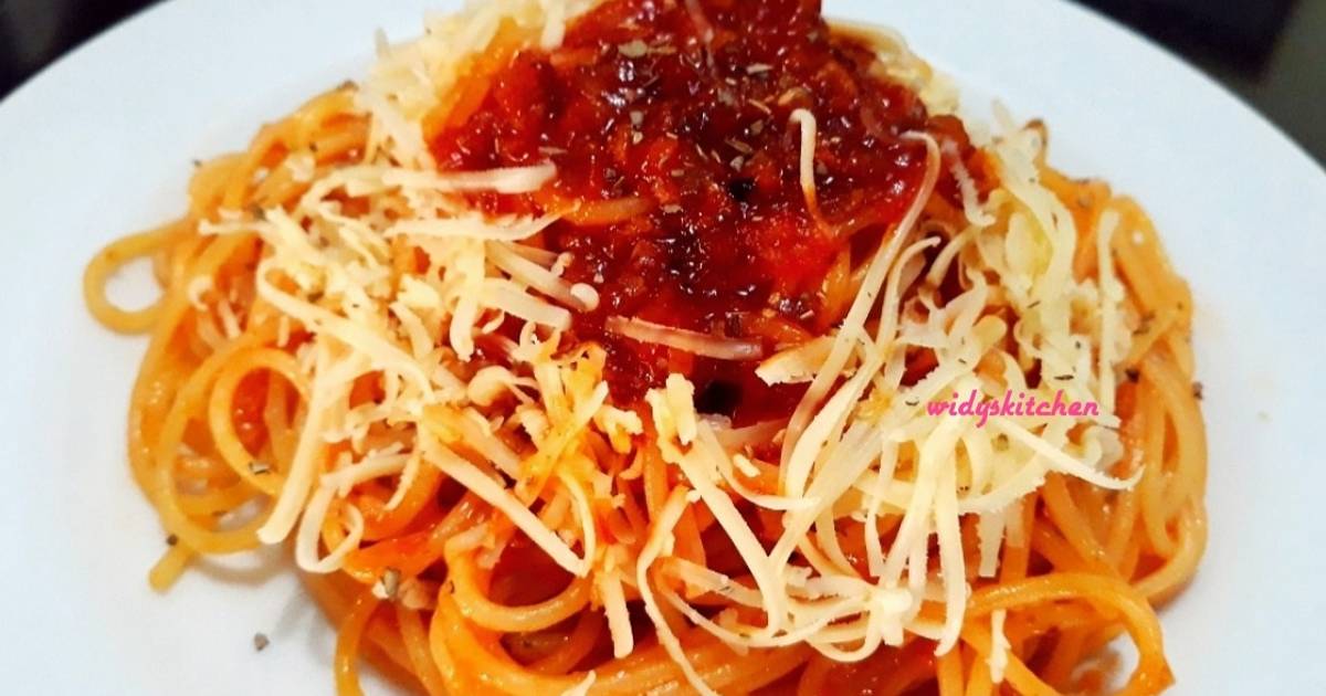 2 597 resep  spaghetti  la  fonte  enak dan sederhana Cookpad