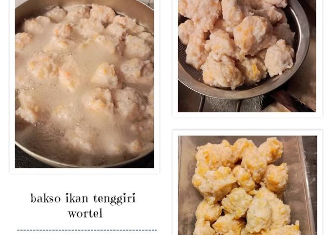 Cara bikin Bakso ikan tenggiri wortel Cara bikin Bakso ikan tenggiri wortel