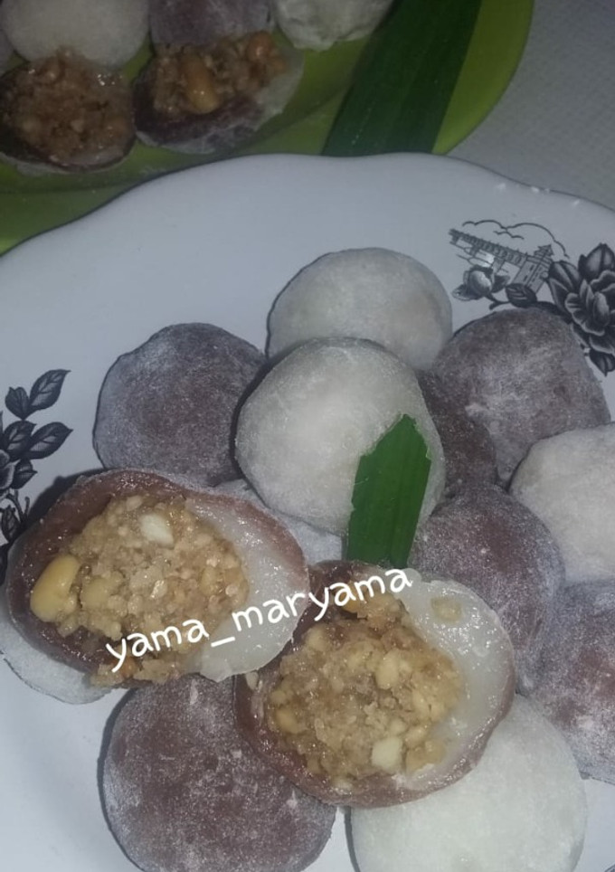 Foto resep Mochi isi kacang