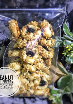Foto resep Peanut Blueberry Cookies