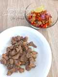 Kambing Goreng + Sambal Rawit Kecap