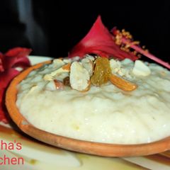 A picture of Saffron Almonds Phirni.