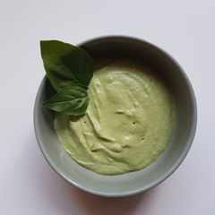 A picture of Basil Avocado Pesto.