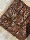 Fudge brownies สูตรเข้มข้น หวานน้อย
