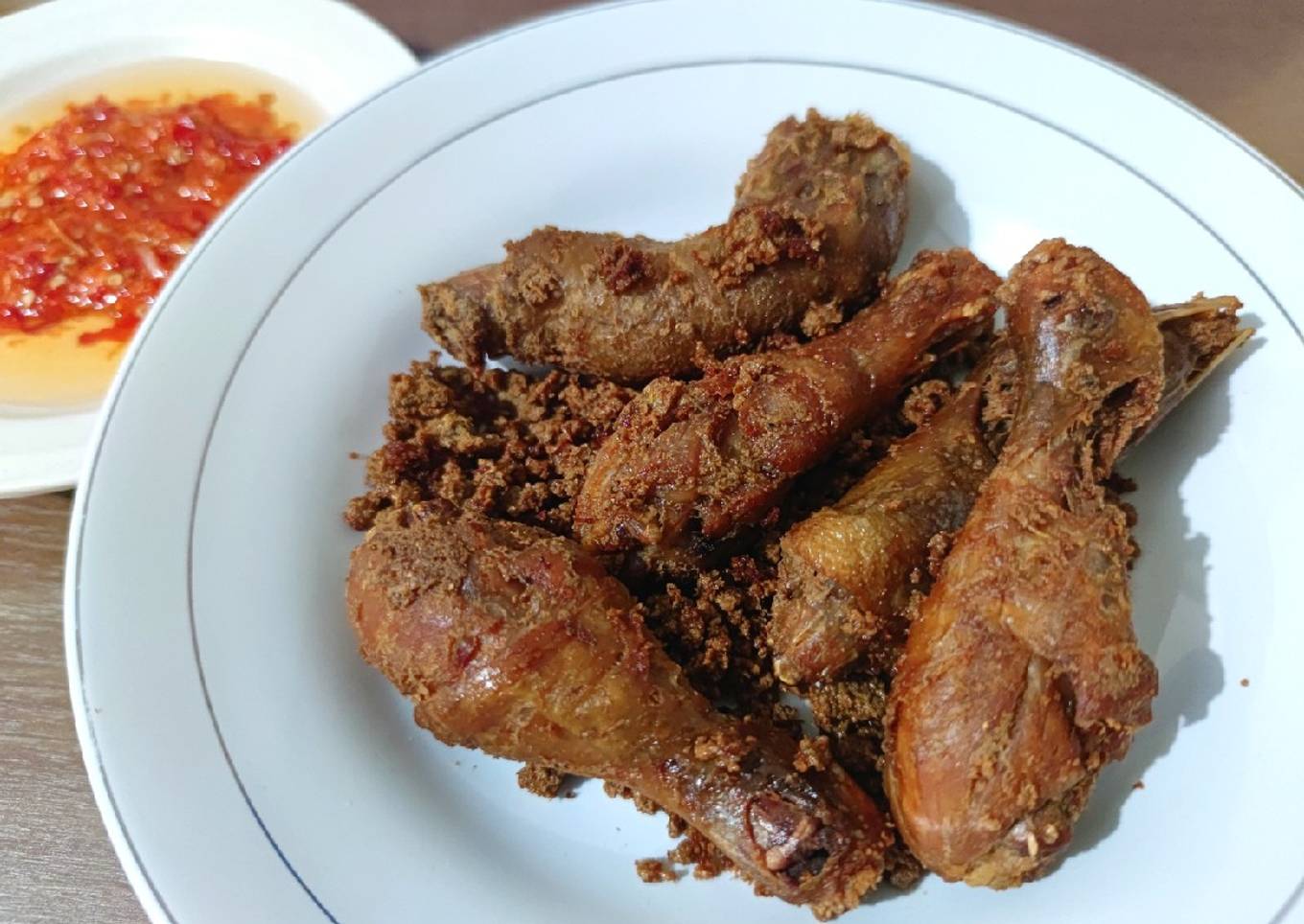 Ayam Goreng Kremes Telur