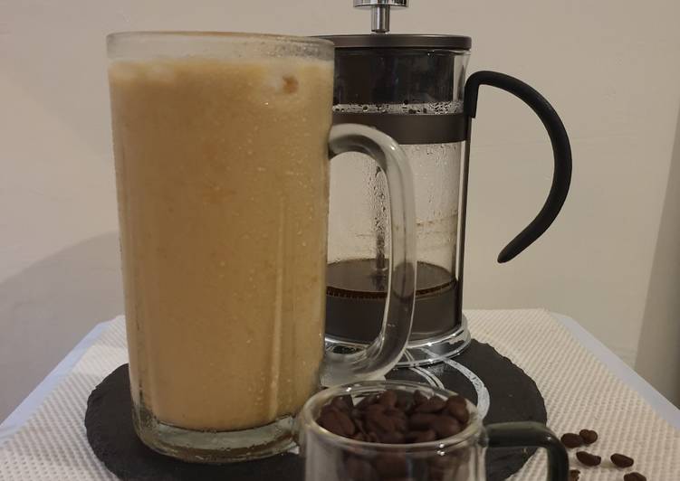 Bagaimana Menyiapkan 🥂Hazelnut milk Coffee (ala cafe)🥰, Sempurna