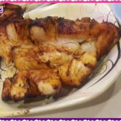 A picture of Chicken tikka.