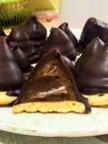 Conitos de dulce de leche