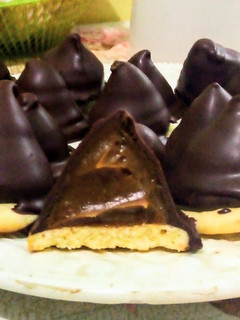 Una foto de Conitos de dulce de leche