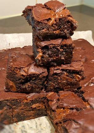 A picture of Classic Chocolate Brownies.