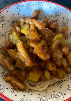 Gyors és egyszerű ázsiai csirke recept fotója