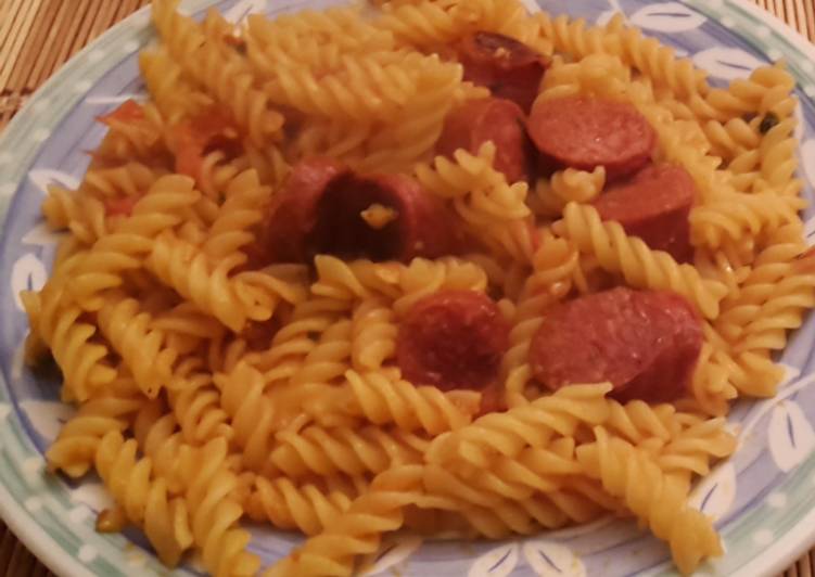 Chorizo pasta