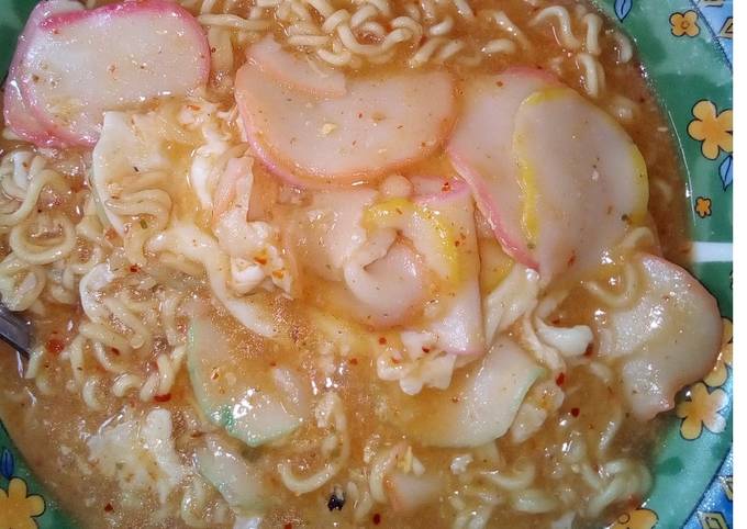 Seblak mie indomie soto lamongan