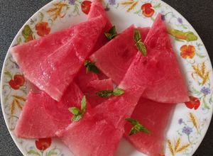 Foto di Carpaccio di anguria