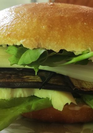 Una foto de Sándwich vegetariano