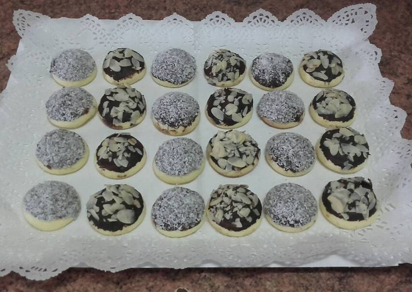 Galletas de maizena para eid fitr /comida de Marruecos