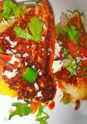 A picture of Healthy paneer sandwich.