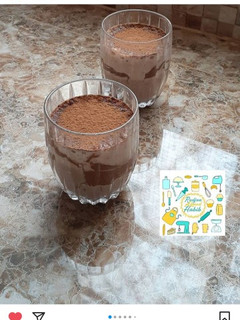 صورة لوصفة ميلك شيك الموز والشوكولاته