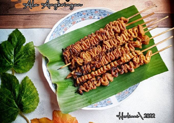 Resep Sate Usus Ala Angkringan Oleh Herliani Cookpad