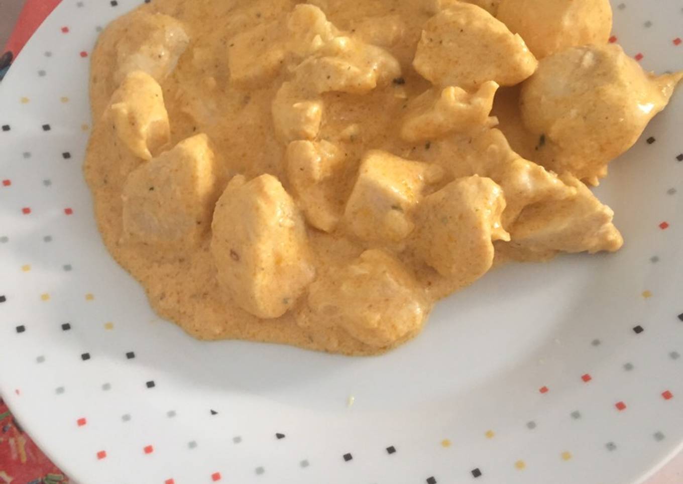 Pollo al curry