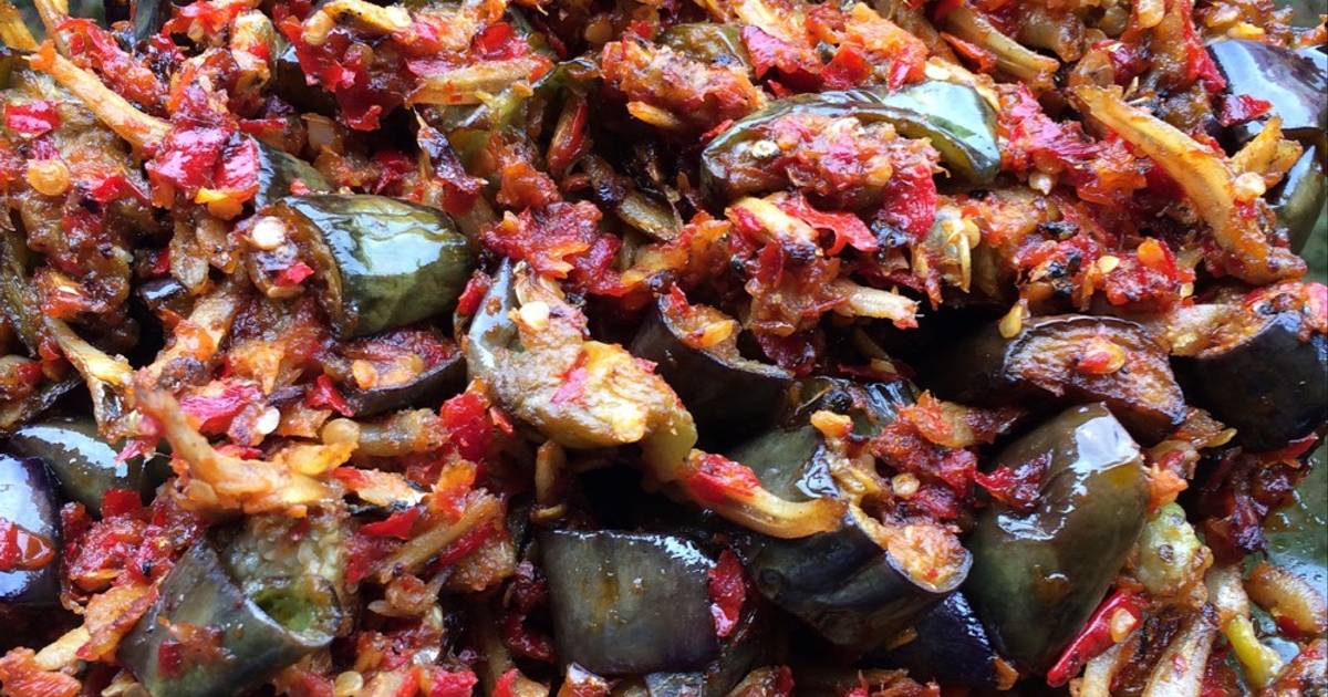 Resep Terong Balado Ikan Teri Oleh Fitria Larasati Cookpad