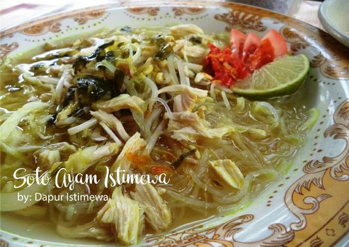 Resep Soto Ayam Istimewa Anti Gagal