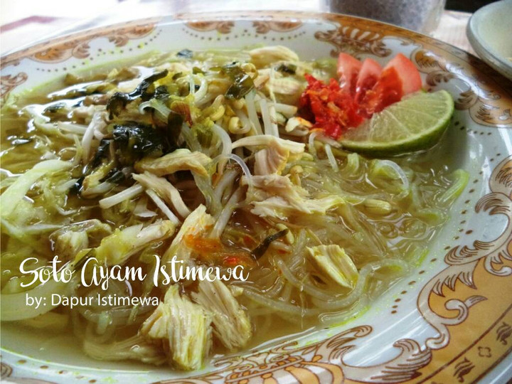 Resep Soto Ayam Istimewa Anti Gagal