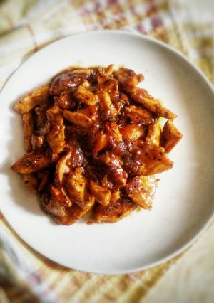 Foto resep Ayam Lada Hitam