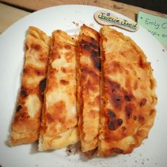 A picture of Mexican Cheese paratha😃😃.