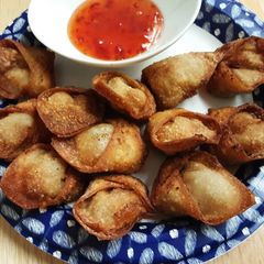 A picture of Fried Wontons.