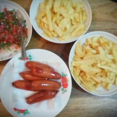 A picture of Homemade Fries.