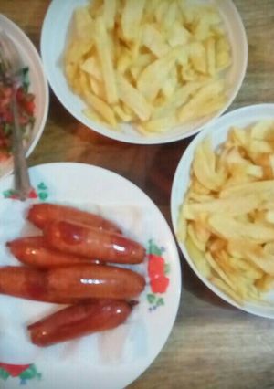 A picture of Homemade Fries.