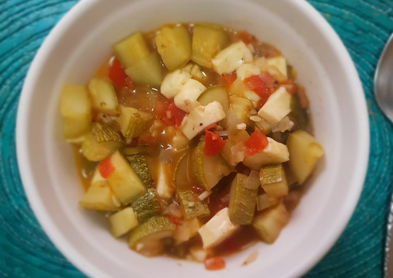 Calabacitas a la mexicana al estilo de mi mamá