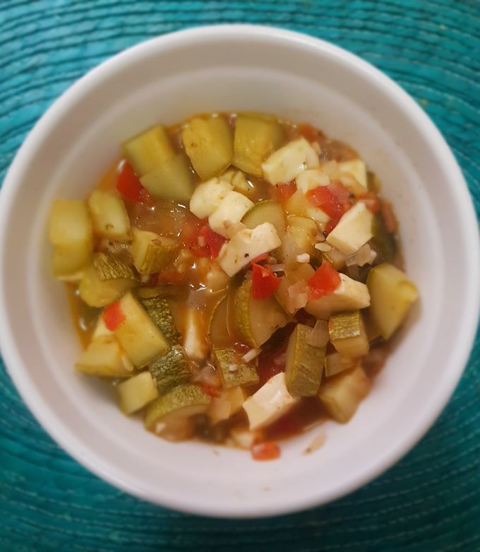 Una foto de Calabacitas a la mexicana al estilo de mi mamá