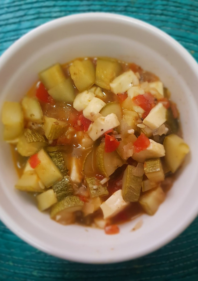 Una foto de Calabacitas a la mexicana al estilo de mi mamá