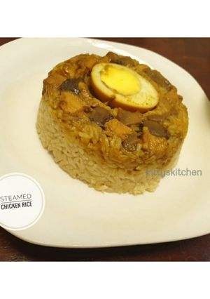 Foto resep Nasi Tim Ayam