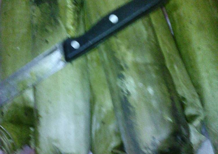 Lontong Jumbo Daun Pisang by: Erni Hartanti.Amdπππ
