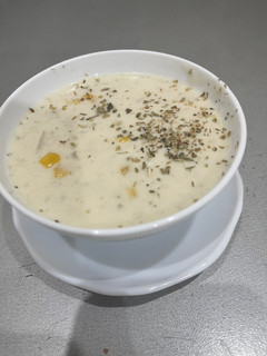 صورة لوصفة شوربة كريمة الدجاج و الذرة